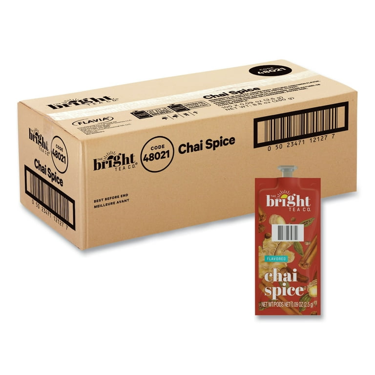 Tea Freshpack Pods, Chai Spice, 0.09 oz, 100/Carton