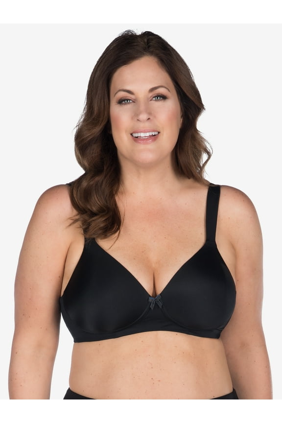 , The Brigitte Classic, Underwire Tshirt Bra, Lightly Padded, Demi Cups, Lift and Smoothing, Adjustable Padded Straps (Women's & Women's Plus)