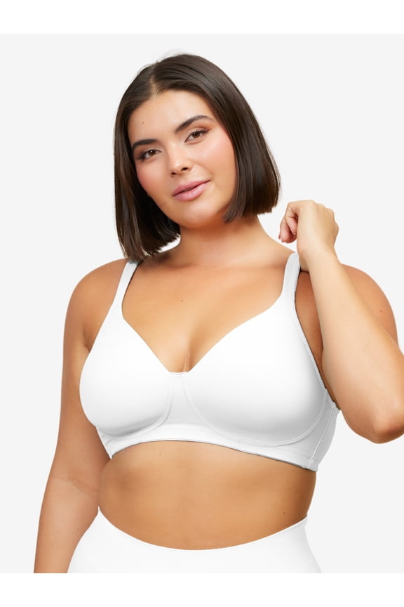 The Brigitte Full Coverage - Padded Wireless T-Shirt Bra