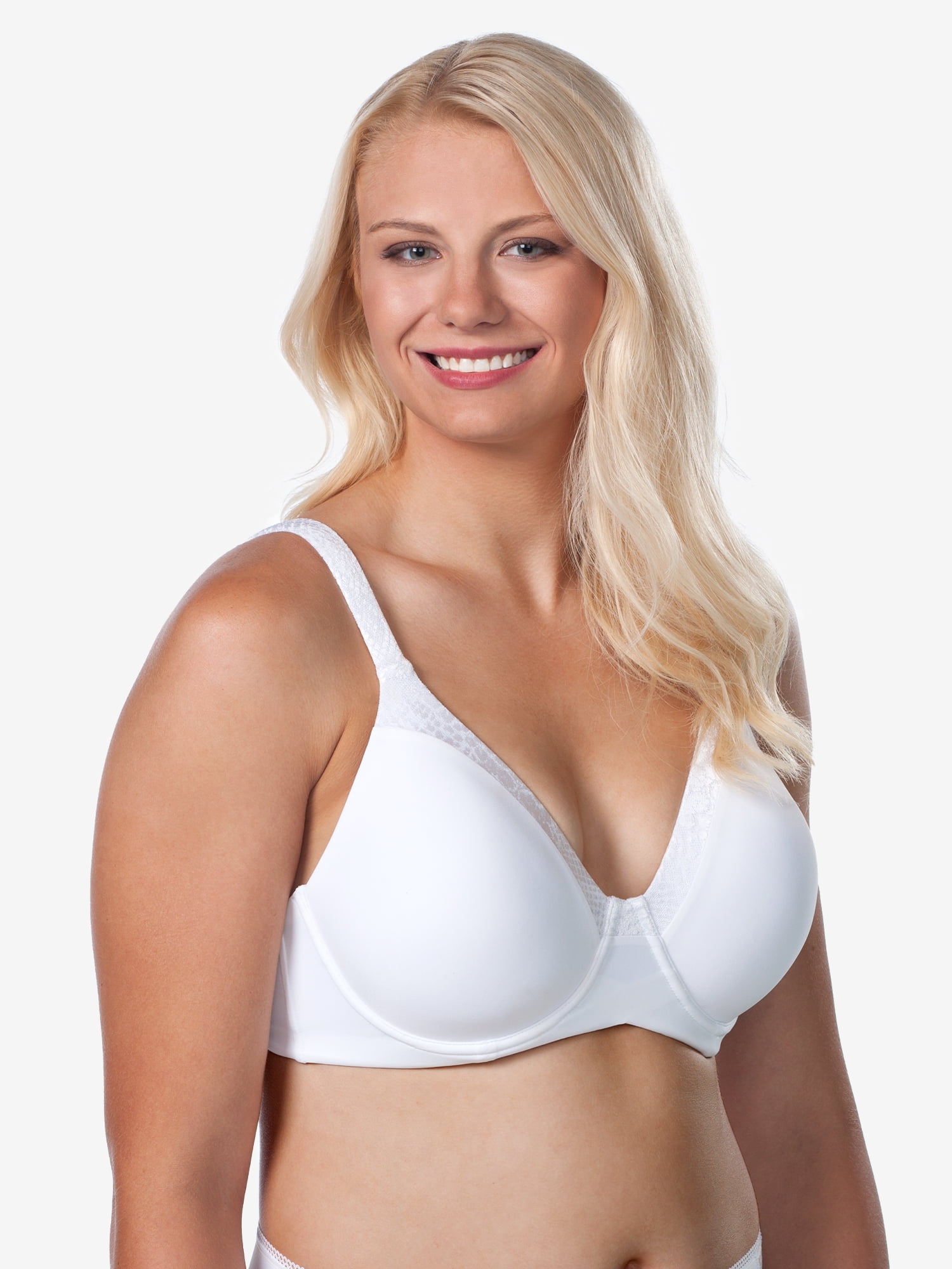 Leading Lady, The Brigitte Luxe, Underwire Tshirt Bra, Lightly Padded, Full Coverage Smooth Cups, Adjustable Padded Straps (Women's & Women's Plus)