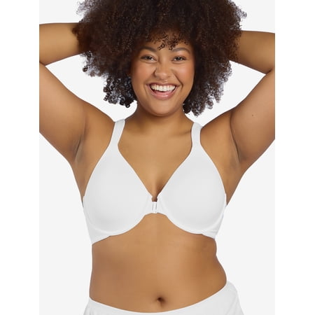 Leading Lady, The Brigitte Racerback, Underwire Tshirt Bra, Lightly Padded, Front Close, Lift and Smoothing, Adjustable Padded Straps (Women's & Women's Plus)