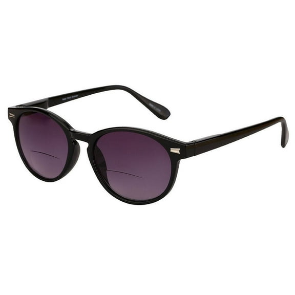 "The Brilliance" Polarized Round Frame Bifocal Sunglasses for Men and Women