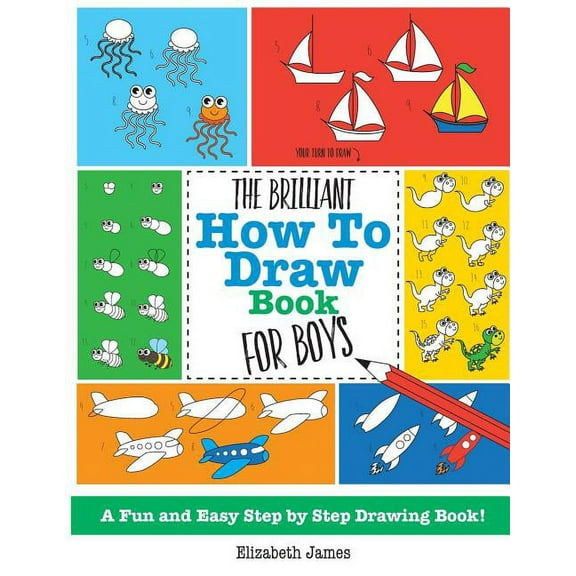 The Brilliant How To Draw Book for Boys (Paperback)