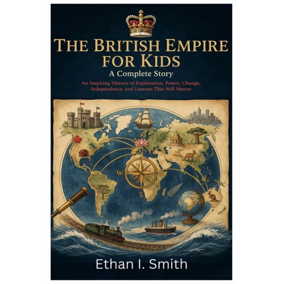 The British Empire for Kids: A Complete Story: An Inspiring History of Exploration, Power, Change, Independence, and Les, (Paperback)