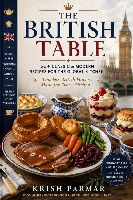 The British Table: 50+ Classic & Modern Recipes for the Global Kitchen, (Paperback)