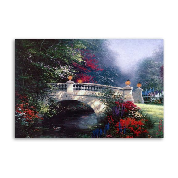 The Broadwater Bridge Thomashire Poster Decorative Painting Canvas Wall Art Living Room Posters Bedroom Painting 12x18inch(30x45cm)