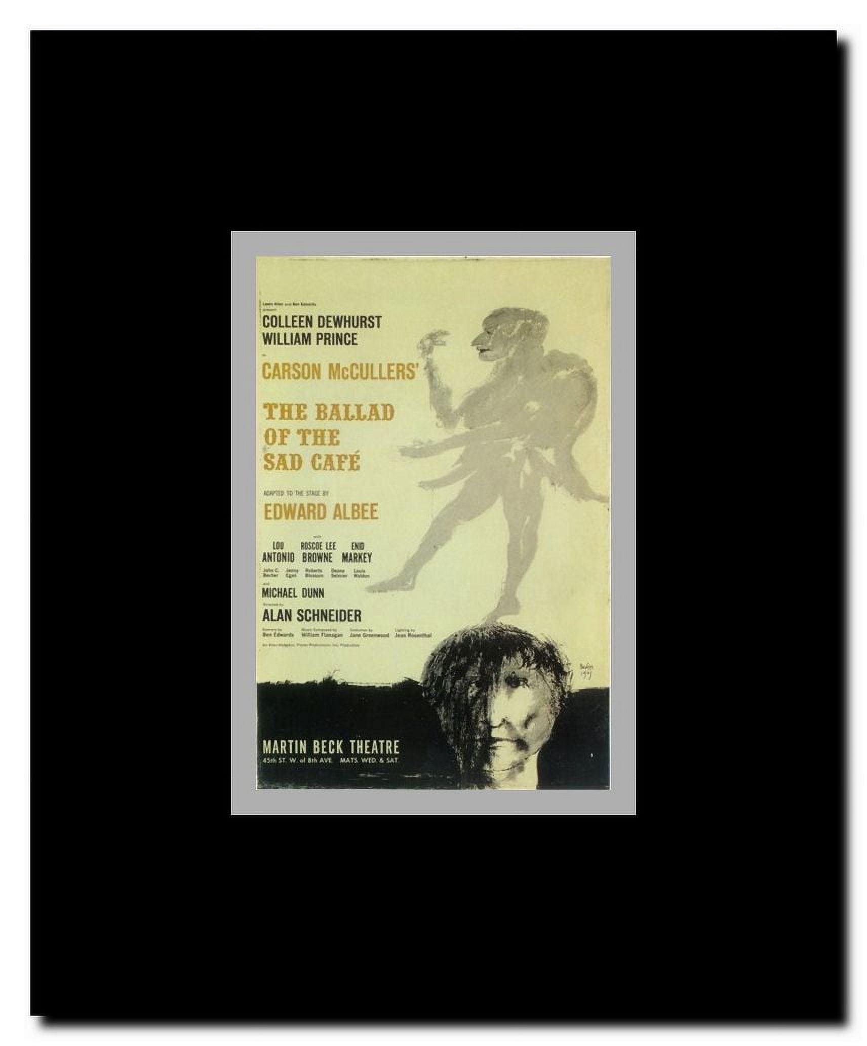 The (Broadway) Ballad Of The Sad Cafe Framed Movie Poster