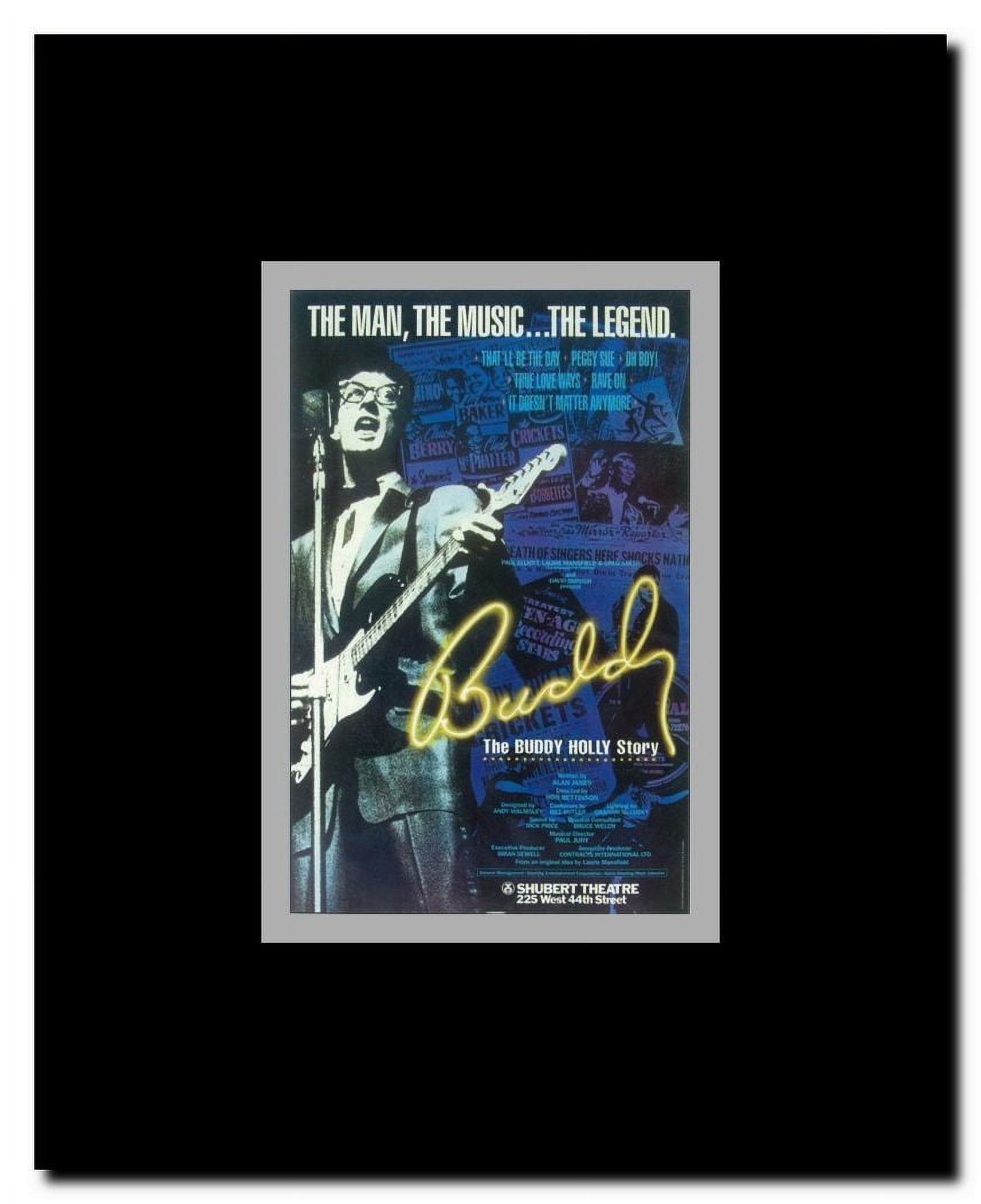 The (Broadway) Buddy Holly Story Framed Movie Poster
