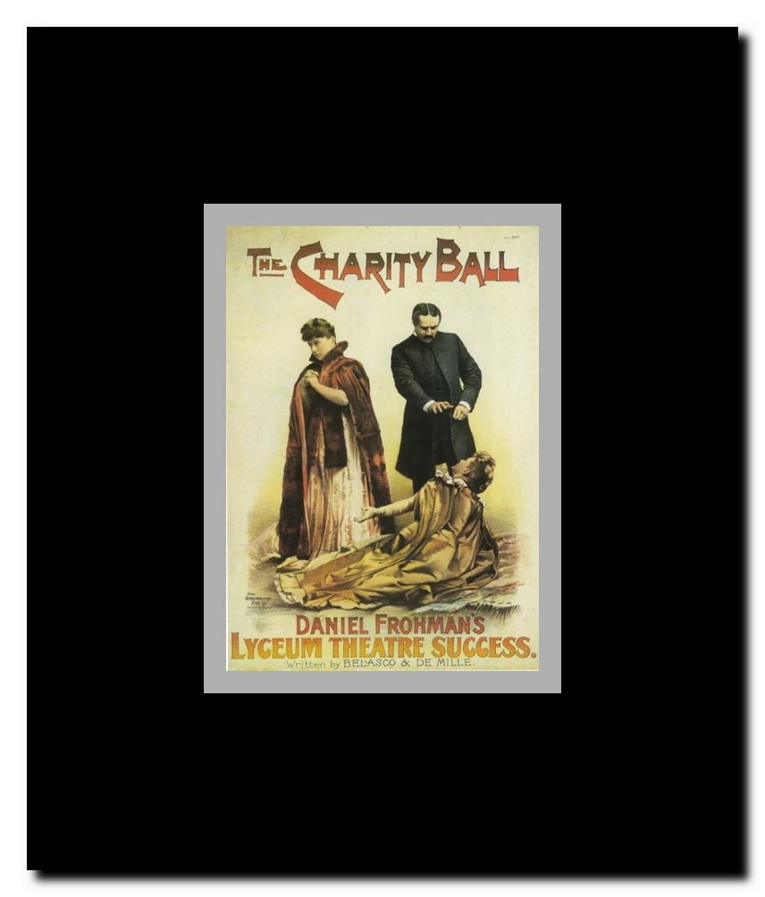 The (Broadway) Charity Ball Framed Movie Poster