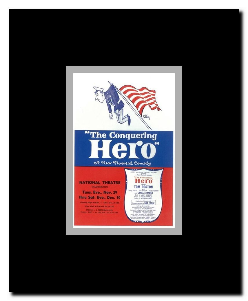 The (Broadway) Conquering Hero Framed Movie Poster