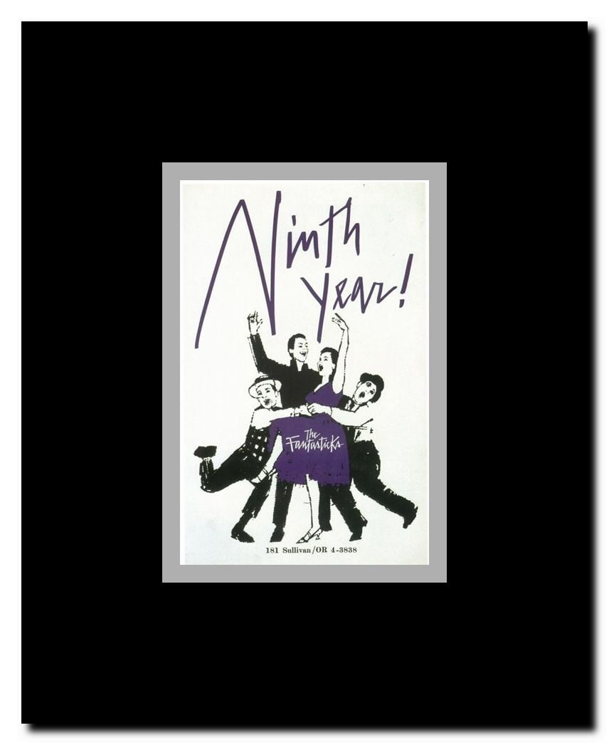The (Broadway) Fantasticks Framed Movie Poster