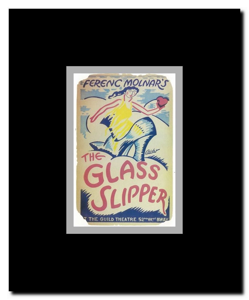 The (Broadway) Glass Slipper Framed Movie Poster