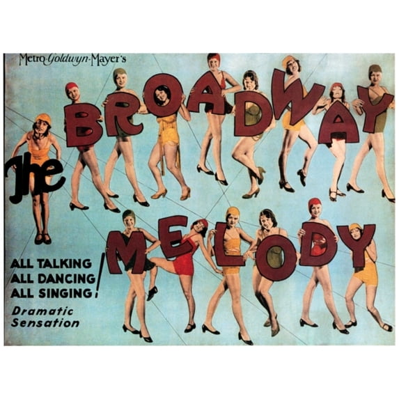 The Broadway Melody 1929. Movie Poster Masterprint (14 x 11)