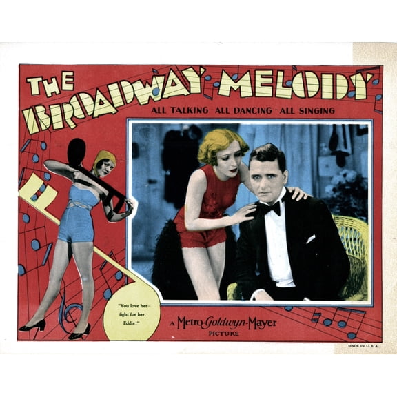 The Broadway Melody Movie Poster Masterprint (14 x 11)