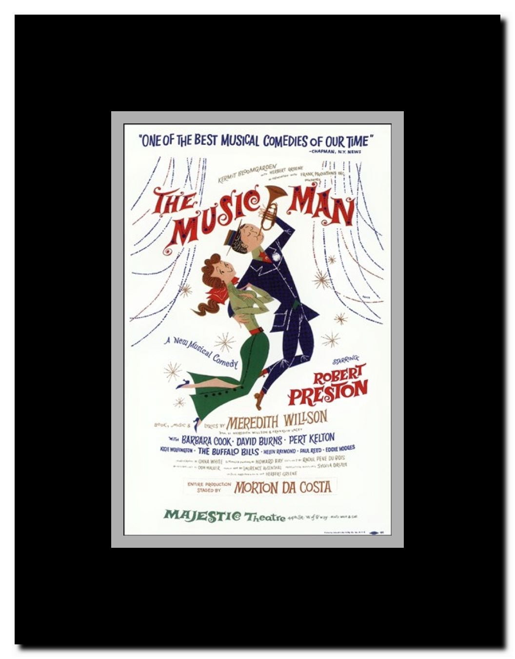 The (Broadway) Music Man Framed Movie Poster