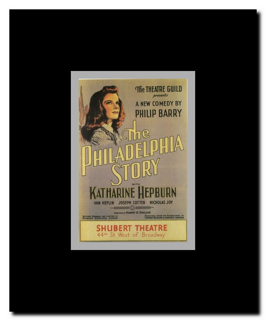 The (Broadway) Philadelphia Story Framed Movie Poster