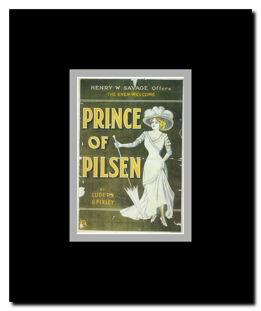 The (Broadway) Prince Of Pilsen Framed Movie Poster