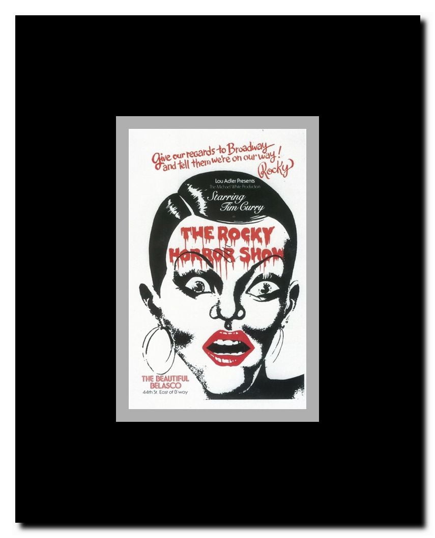 The (Broadway) Rocky Horror Show Framed Movie Poster
