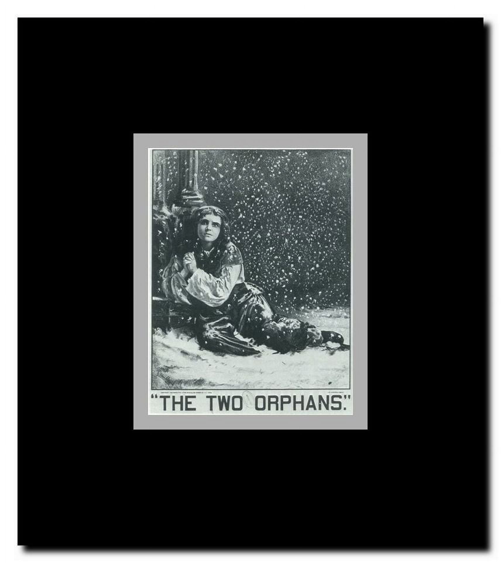 The (Broadway) Two Orphans Framed Movie Poster