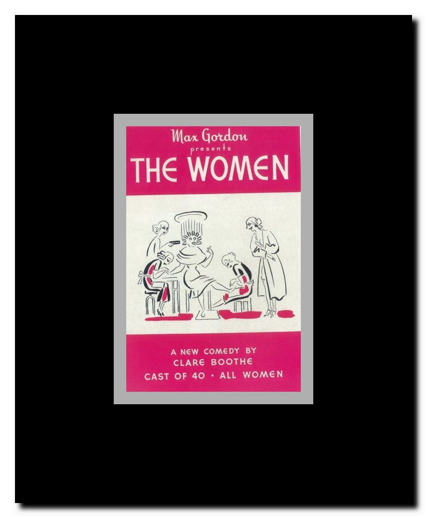 The (Broadway) Women Framed Movie Poster