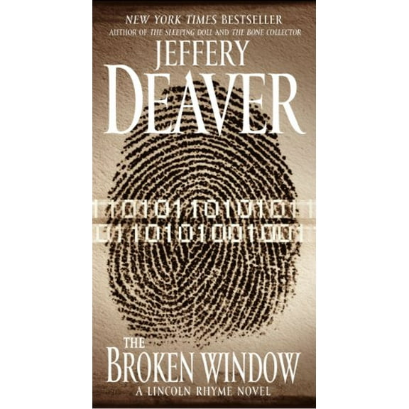 Pre-Owned The Broken Window: A Lincoln Rhyme Novel Paperback Jeffery Deaver