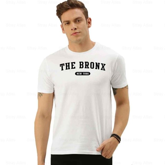 The Bronx New York City Borough Local Pride Retro Graphic Unisex T-Shirt up to 5XL