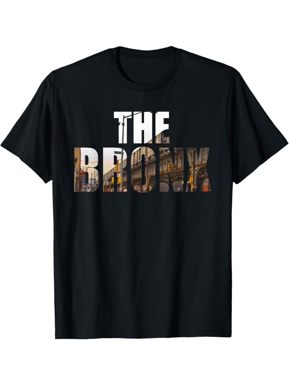 The Bronx New York NYC T-ShirtMen and women, Black T-shirt, size: Extra large
