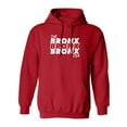 thumbnail image 1 of The Bronx USA Adult Hooded Sweatshirt, 1 of 3