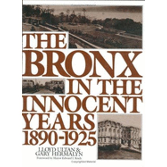 Pre-Owned The Bronx in the Innocent Years: 1890-1925 (Hardcover) 0941980324 9780941980326