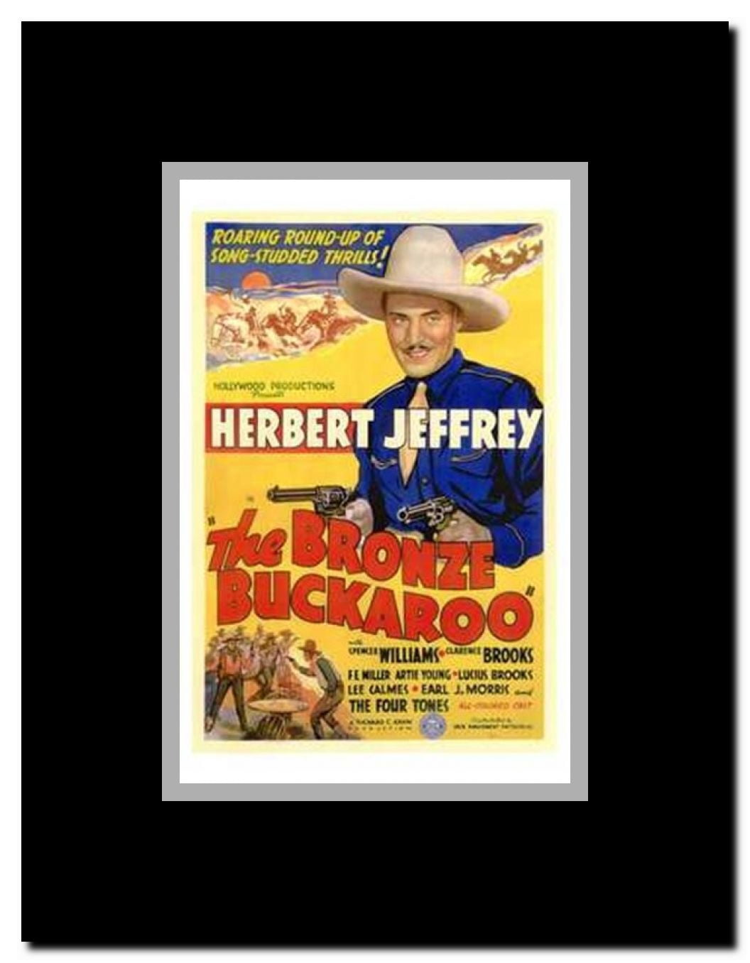 The Bronze Buckaroo Framed Movie Poster