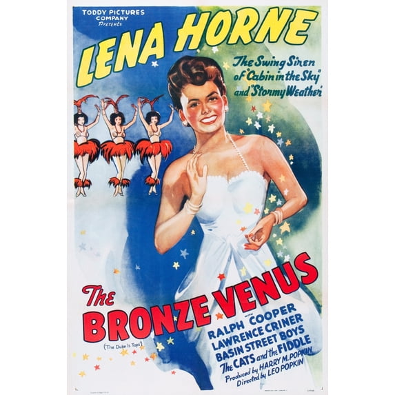 The Bronze Venus (Aka The Duke Is Tops) Lena Horne On 1943 Poster Art 1938. Movie Poster Masterprint (11 x 17)