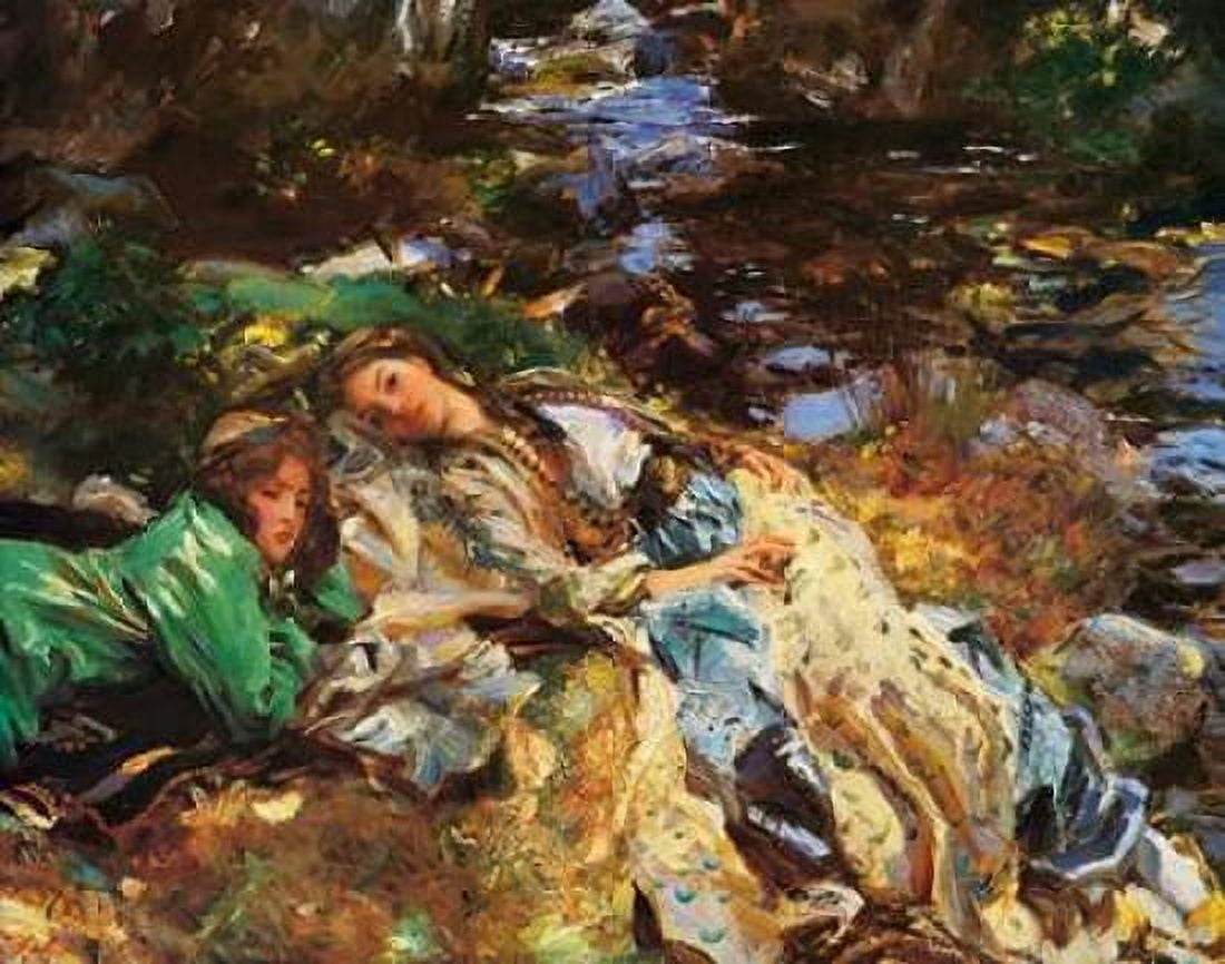 The Brook 1907 Canvas Art - John Singer Sargent (22 x 28)