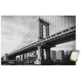 thumbnail image 1 of The Brooklyn Bridge - Iconic Wall Poster, 14.725" x 22.375", 1 of 3