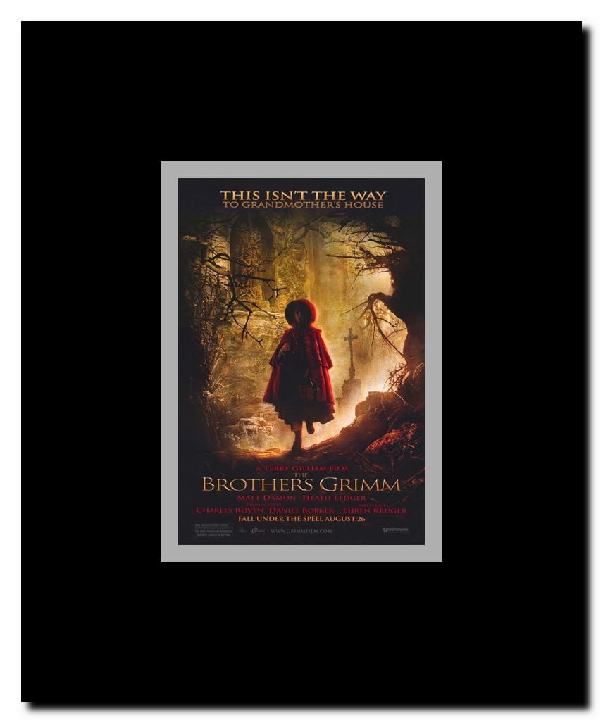 The Brothers Grimm Framed Movie Poster