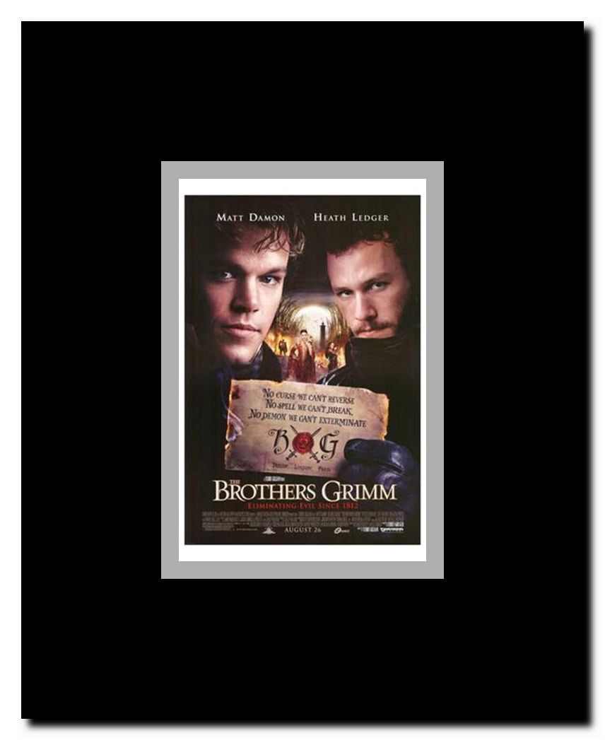The Brothers Grimm Framed Movie Poster