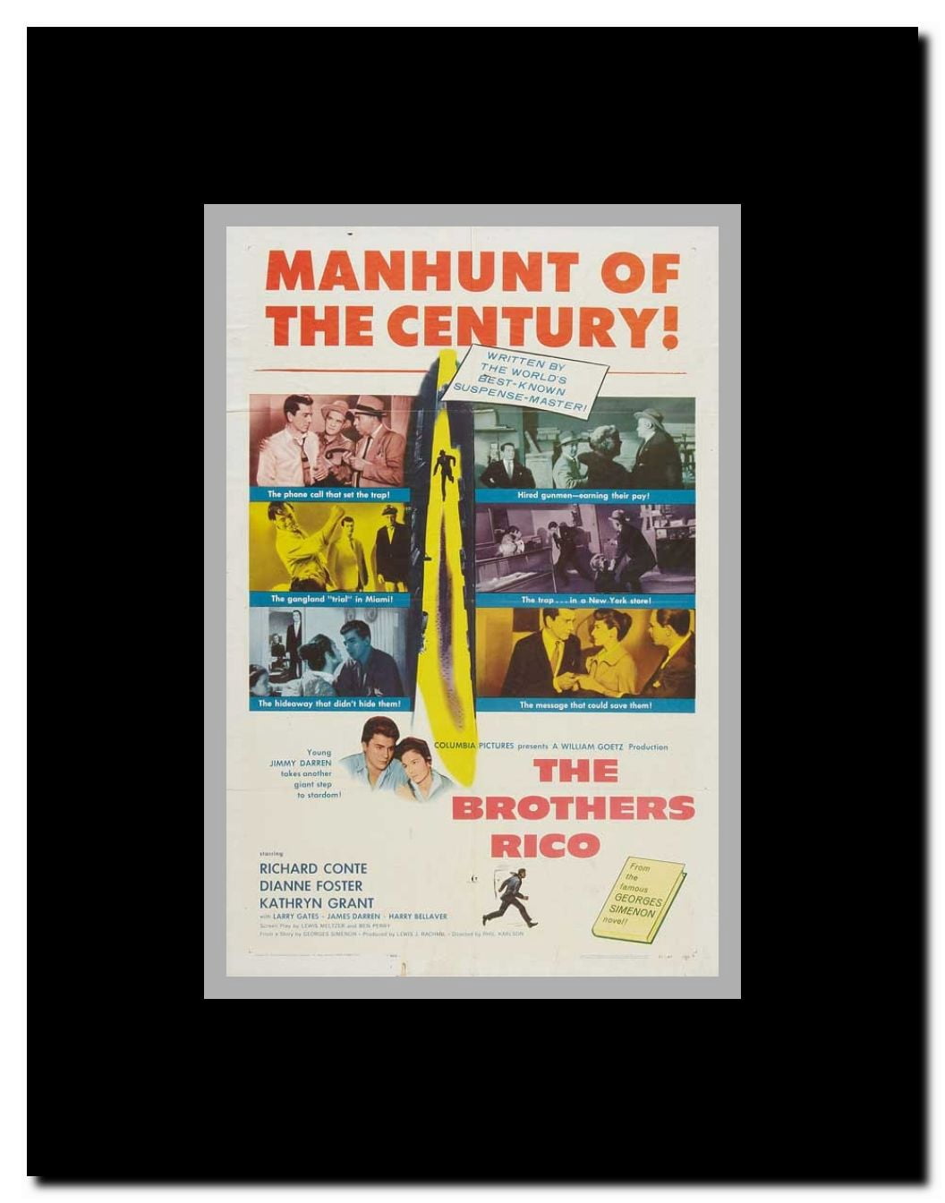 The Brothers Rico Framed Movie Poster