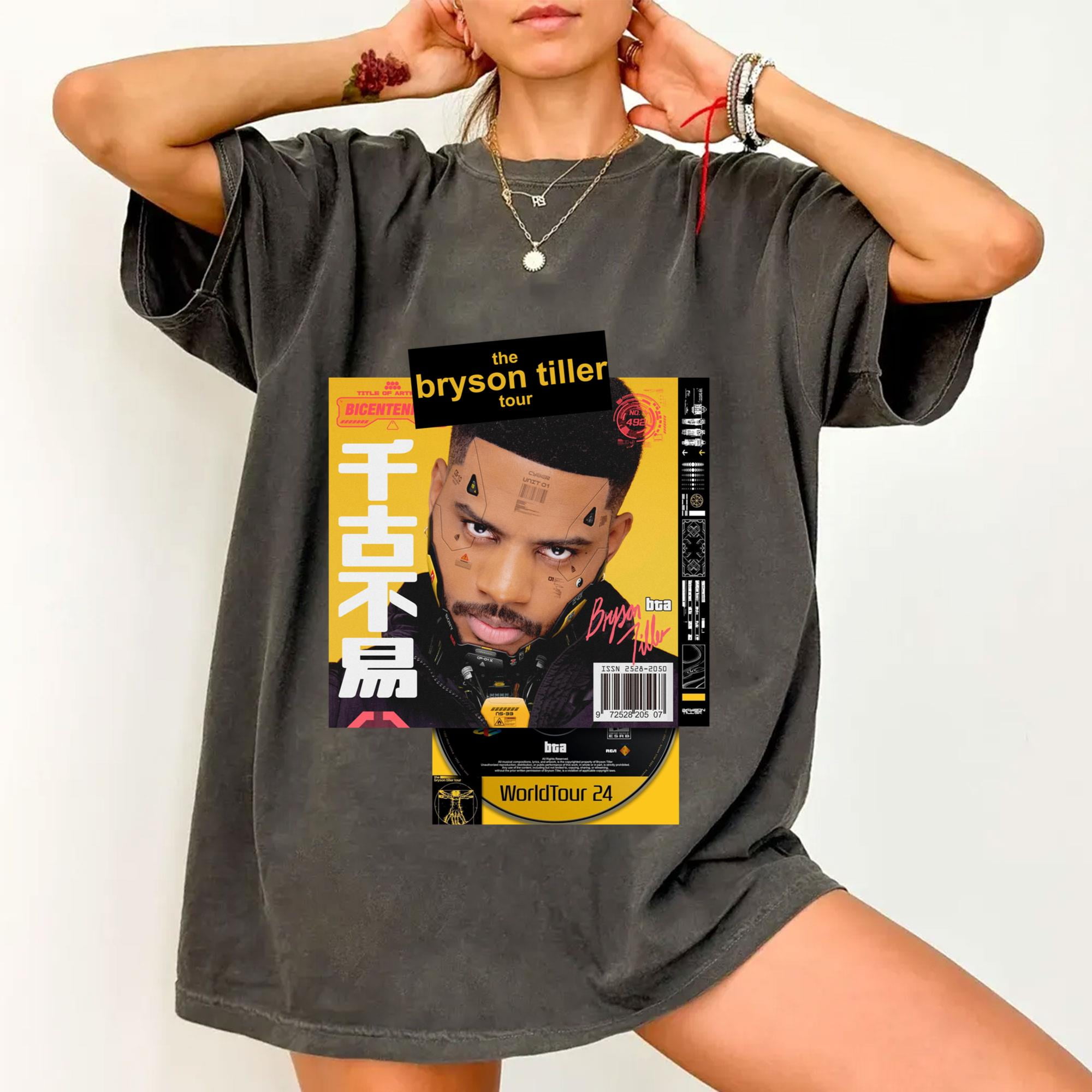 The Bryson Tiller 2024 Tour 2 Sides Shirt, Bryson Tiller 2024 Concert