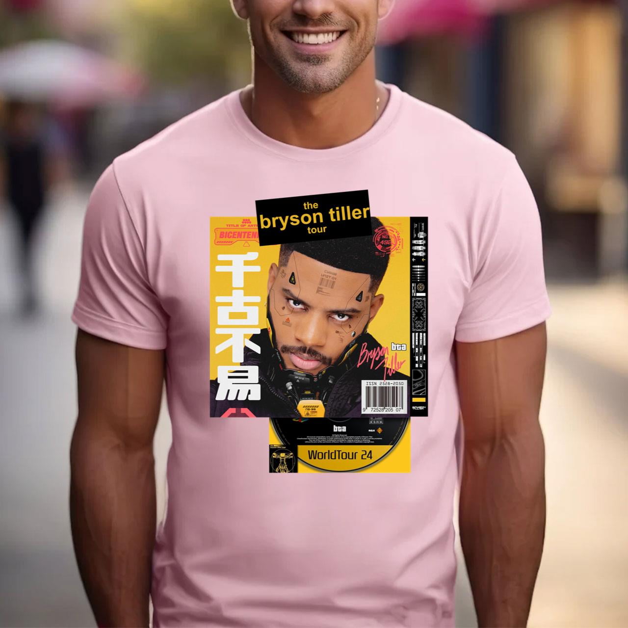 The Bryson Tiller 2024 Tour 2 Sides Shirt, Bryson Tiller 2024 Concert