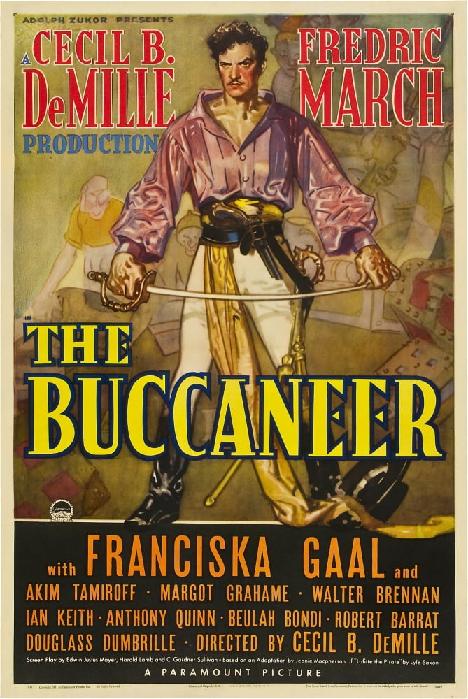 The Buccaneer Canvas Art -  (11 x 17)