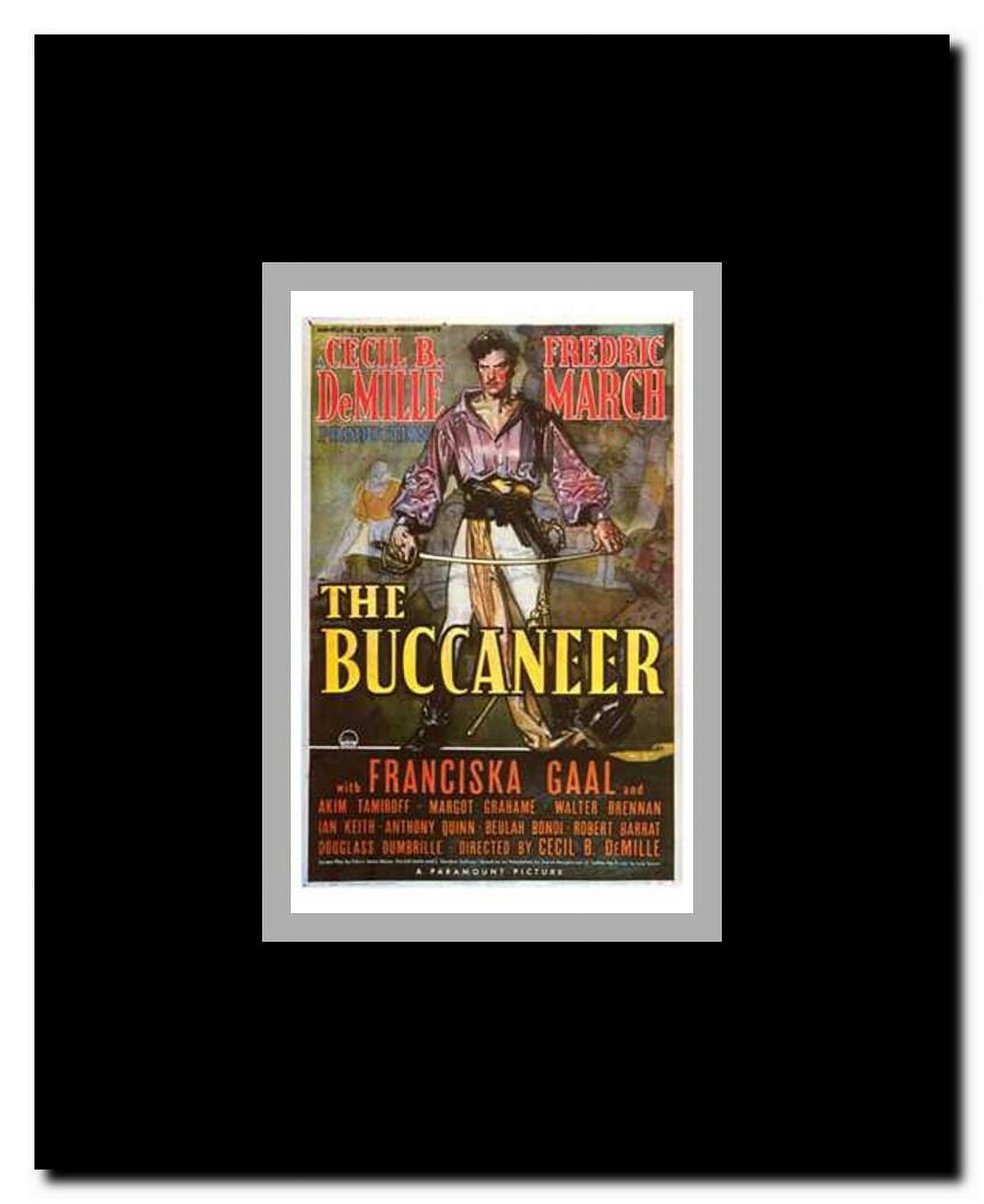 The Buccaneer Framed Movie Poster