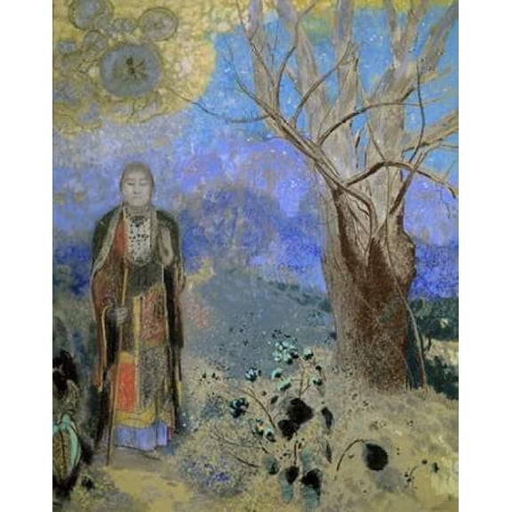 The Buddha Poster Print by Odilion Redon (8 x 10)
