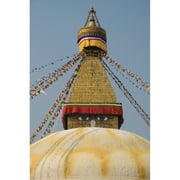 The Buddhist Stupa; Bodhnath  Kathmandu  Nepal Poster Print