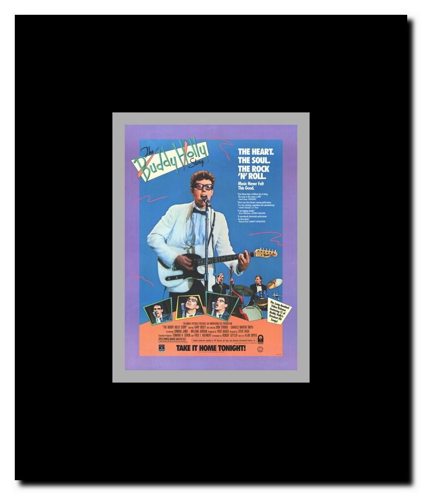 The Buddy Holly Story Framed Movie Poster