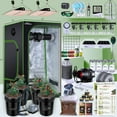 thumbnail image 1 of The Budgrower - Advanced Hydroponics -Complete Indoor Hydroponics Setup - 1200W - (48 in x 48 in x 80 in) - Complete Grow Tent Kit, 1 of 8