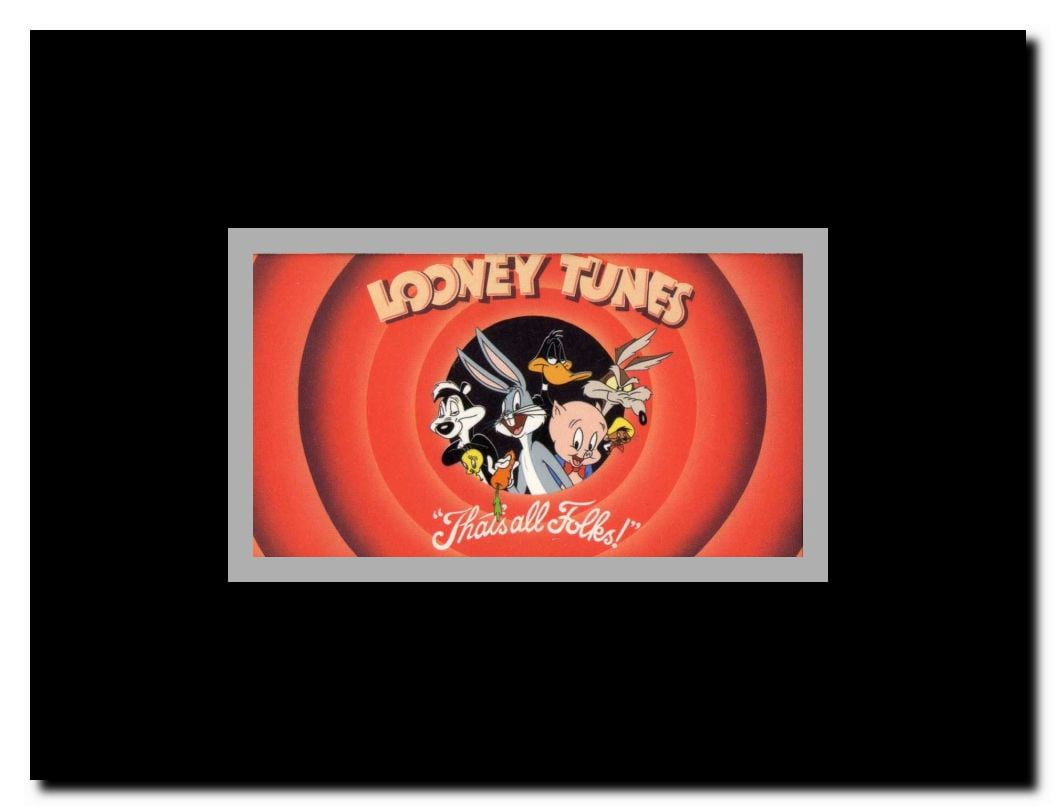 The Bugs Bunny/Looney Tunes Comedy Hour Framed Movie Poster