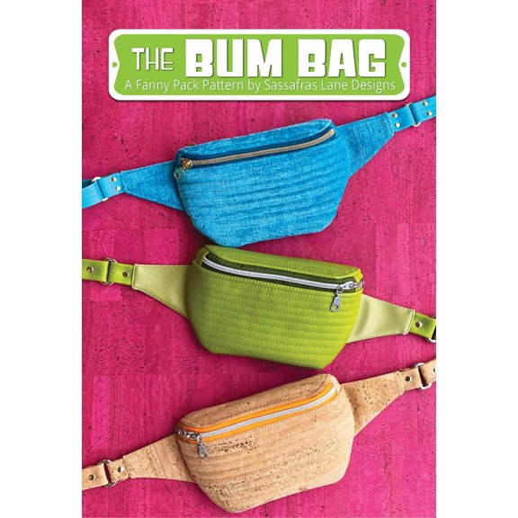 The Bum Bag Pattern by Sassafras Lane Designs