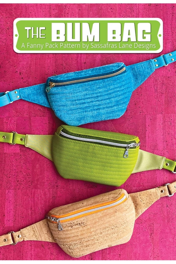 The Bum Bag Pattern by Sassafras Lane Designs