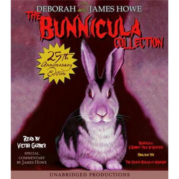 Pre-Owned The Bunnicula Collection: Books 1-3: #1: Bunnicula: A Rabbit-Tale of Mystery; #2: Howliday Inn; #3: (Audiobook) by James Howe, Deborah Howe, Victor Garber