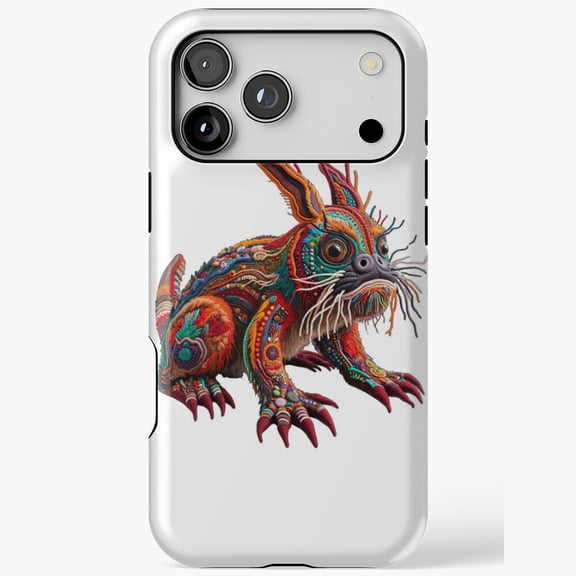 The Bunyip Australian Aboriginal Legend iPhone Case 17 11 12 13 14 15 16 Pro Max