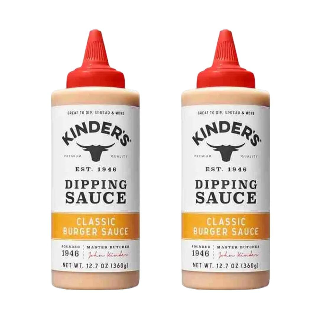 The Burger Sauce - Kinder's Dipping Sauce (Pack of 2)